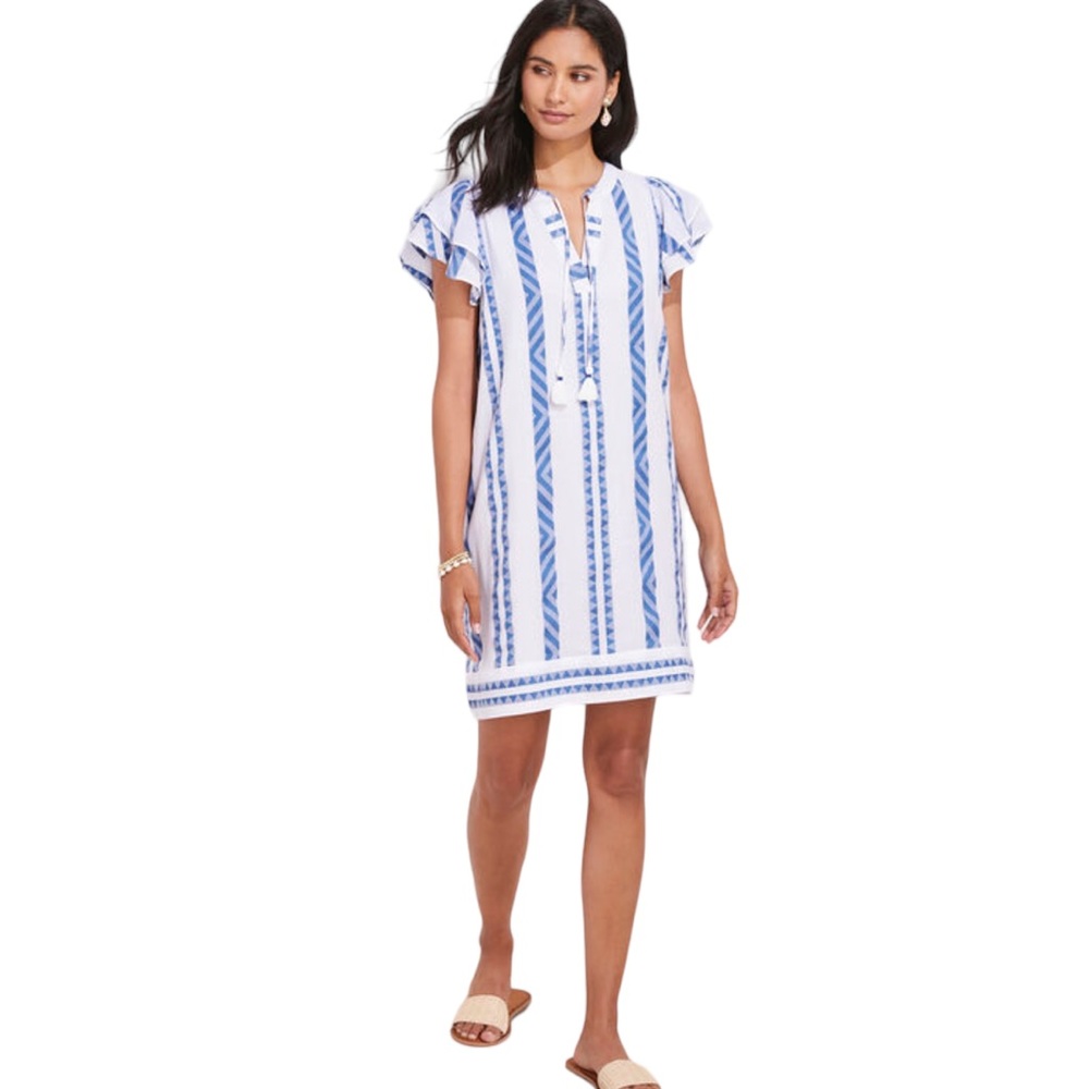 Vineyard Vines Jacquard Vineyard Tunic Dress Size 3X